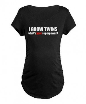 Black 'I Grow Twins' Maternity Tee - Women & Plus by CafePress on # ...