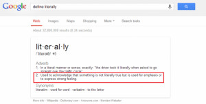 Google Literally Changes the Definition of “Literally” to ...
