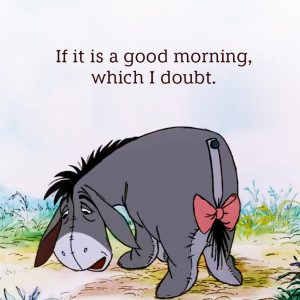 Eeyore Winnie The Pooh Quotes Cartoons - akordy, texty