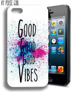 Good Vibes Hipster Quote Iphone 4 case28050