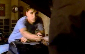 Corey Haim helps out a local neighbor in Oh, What a Night .