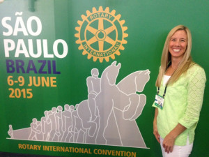 Katherine Batenhorst attended Rotary's International Convention in Sau ...