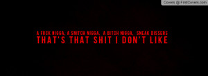 Chief Keef i dont like Profile Facebook Covers