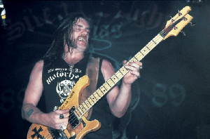 lemmy kilmister #motorhead #rickenbacker #bass #damage case #overkill ...