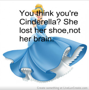 Cinderella Lost Her Shoe