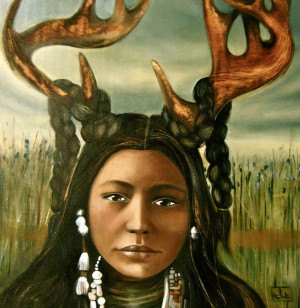 native american men honor women | Native American Shape-Shifters: Deer ...
