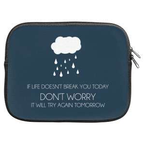 Life Motivational Quotes Zipper Pouch