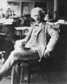 Mark Twain - American author and humorist (true name - Samuel ...