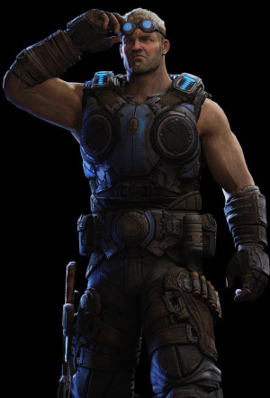 Gears of War 3: Damon Baird Figure