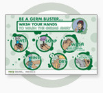 Be a Germ Buster Wash Your Hands