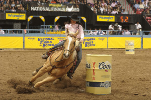 National Finals Rodeo Winners Brittany Pozzi Buckle Sports