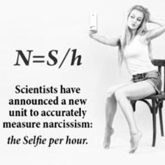 Scientists have announced a new unit to accurately measure narcissism ...