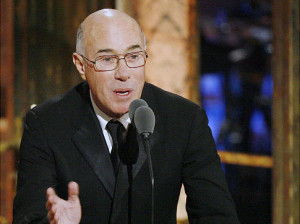 Jason DeCrow/AP David Geffen appears on stage during the Rock and Roll ...