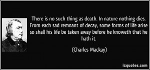 More Charles Mackay Quotes