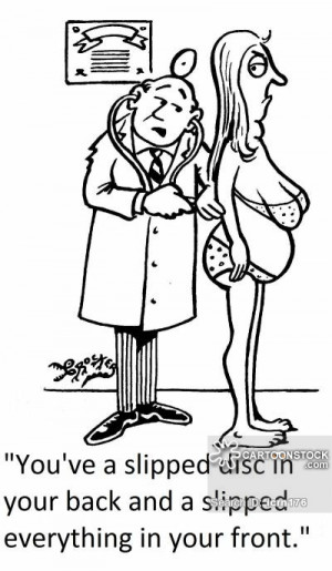 slipped disc cartoons, slipped disc cartoon, funny, slipped disc ...