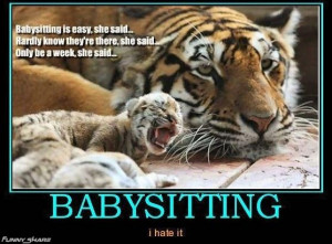 Funny Babysitting Pictures Wrong Babysitter