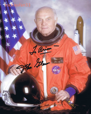John Glenn Astronaut Image
