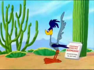 Roadrunner Angry
