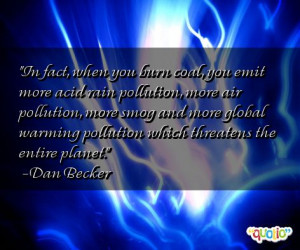 Pollution Quotes