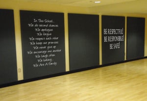 In This School Education Wall Decal