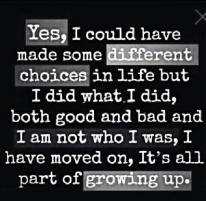 My life. My choice. None of your business!!