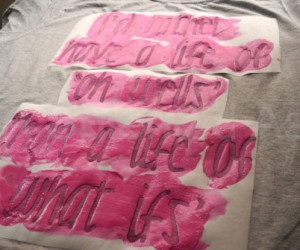 Once you have painted your design let the paint dry according to your ...