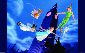 Peter Pan Tinkerbell Flying