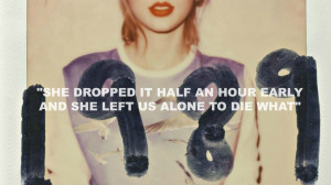 1989 Taylor Swift Song Quotes