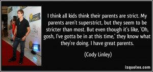 Quotes About Strict Parents