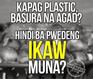 Quotes Tagalog Patama Sa Mga Plastik ~ Pamatay na Banat sa mga Tao na ...