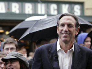 Starbucks CEO Howard Schultz and his cohort got on a conference call ...