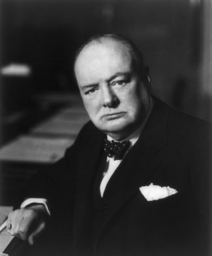 Winston Churchill – He loved the “puff” pocket square and knew ...