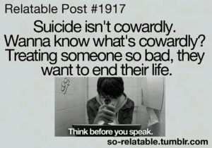 Bullying: Life, Suicide Prevention, Relatable Post, Sadness, Random ...