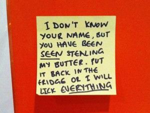 Funny Passive Agressive Notes (24 pics)