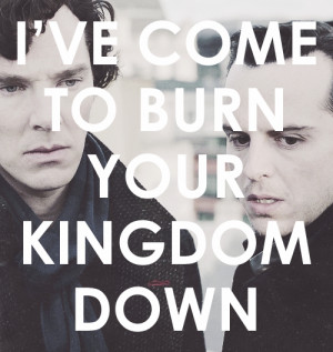 Sherlock on BBC One Sherlock & Moriarty