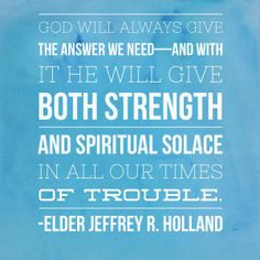 ... Jeffrey R Holland, from 