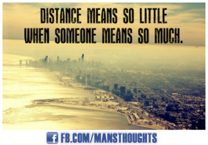 Distance Relationships