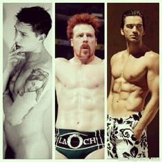 My Beautiful Men. Tom Hardy, Sheamus and Savitar(see Sherrilynn ...