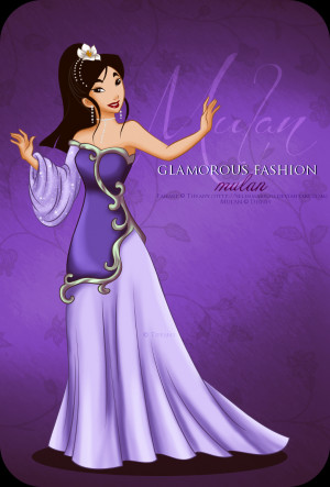Disney Princess Glamorous Fashion - Mulan