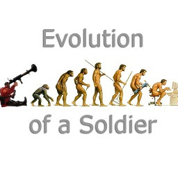 Evolution Of A Soldier Team Fortress 2 Spray