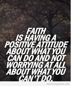Faith amazing quote with image / Genius Quotes
