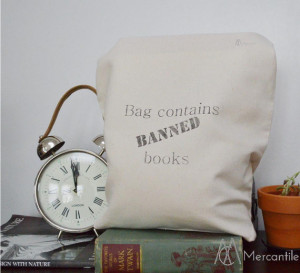 Quote Tote- Banned Books Bag