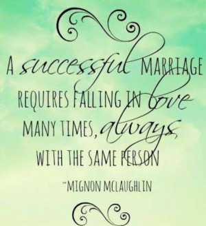 Successful Marriage
