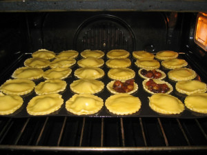 Eggs With Mincemeat Ground