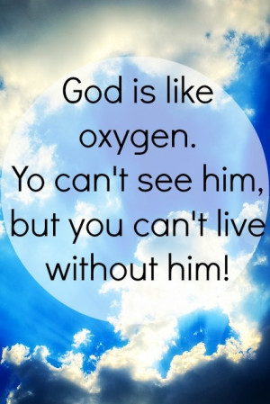 can't live without you Lord.