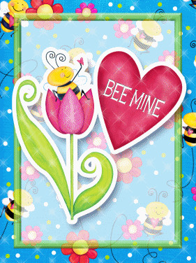 Bee Mine Valentines Day Graphic