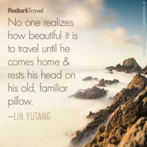 Travel Quote of the Week: On Returning Home