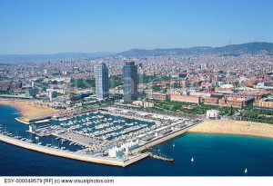 olympic village barcelona spain