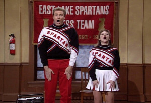 Saturday Night Live: Will Ferrell and Cheri Oteri as The Spartans ...