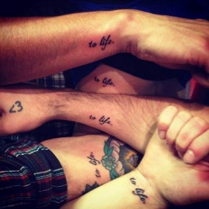 quotes about best friends like brothers Matching Tattoo Designs Ideas ...